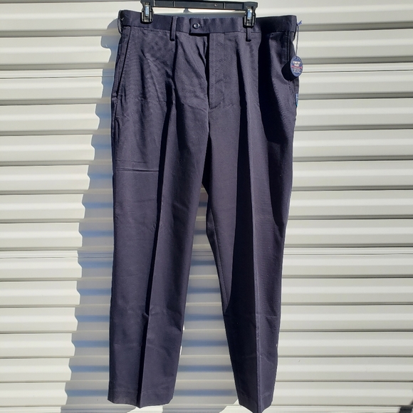 Nwt Saddlebred Navy Blue Comfort Waist 